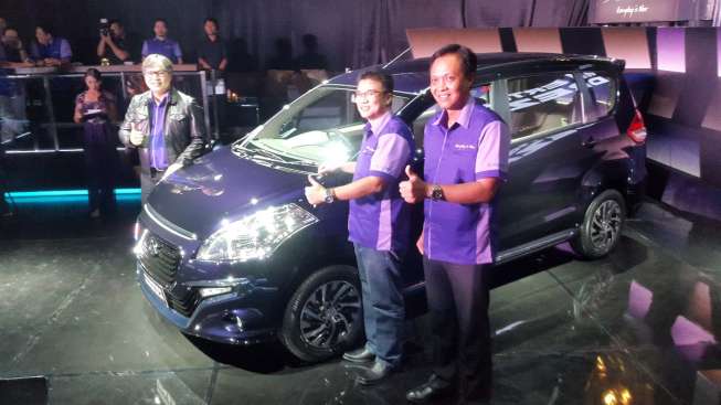 Suzuki Ertiga Dreza diluncurkan di Jakarta, Kamis (7/1) [Suara.com/Deny Yuliansari].