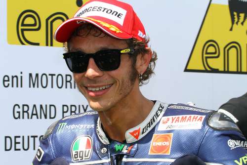 Pembalap MotoGP dari tim Yamaha, Valentino Rossi (Shutterstock).