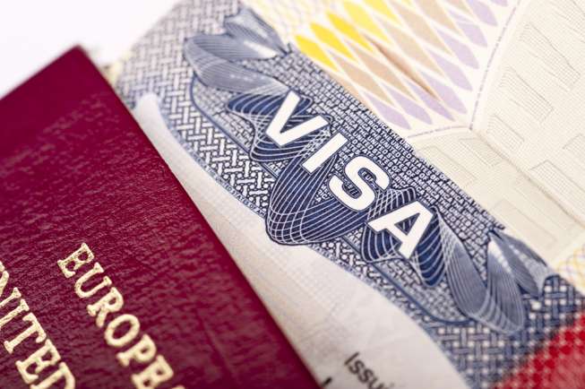 Ilustrasi visa passport (Shutterstock)