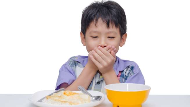 Ilustrasi anak susah makan, pilih-pilih makanan. [Shutterstock]