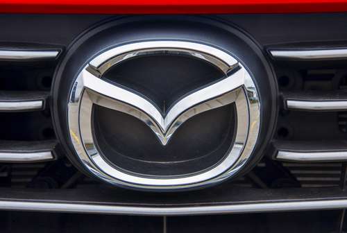 Ilustrasi Logo Mazda. (Shutterstock)