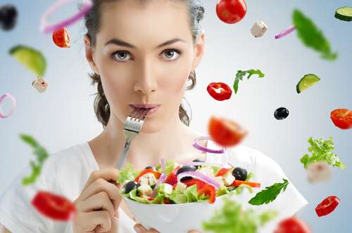 Ilustrasi diet vegetarian. (Shutterstock)