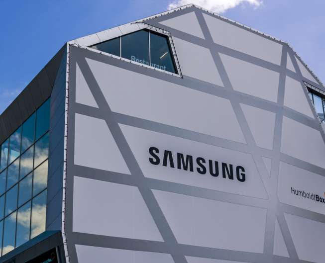 Logo Samsung. [Shutterstock]