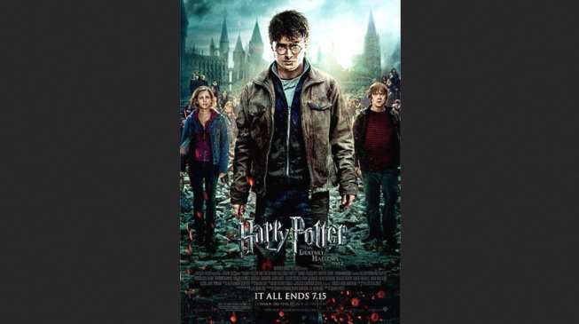 Salah satu poster film Harry Potter. [Warner Bros]