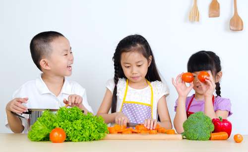 Ilustrasi makanan sehat untuk anak, diet untuk anak. (Shutterstock)