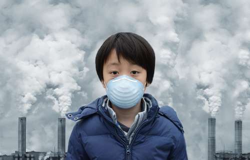 Ilustrasi polusi udara. (Shutterstock)