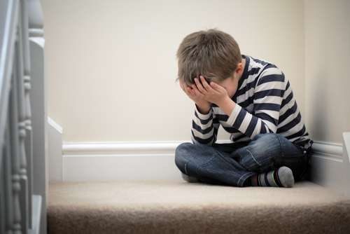 Ilustrasi anak stres, sedih. (Shutterstock)