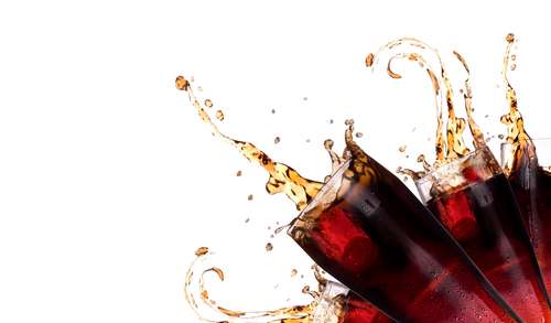 Ilustrasi minuman bersoda, karbonasi. (Shutterstock)