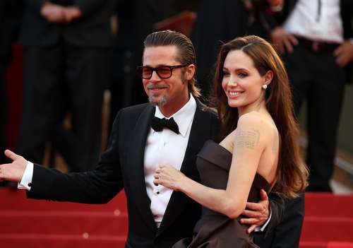 Angelina Jolie dan Brad Pitt hadir di acara Cannes Film Festival pada 16 Mei 2011. [shutterstock]