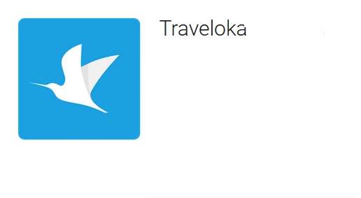 Logo aplikasi Traveloka. (Google Play Store/Suara.com)