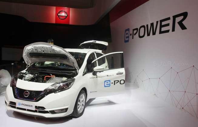 Nissan Note e-Power di GIIAS 2017 Nissan Note e-Power di GIIAS 2017