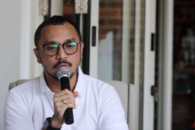 Giring Nidji. (Suara.com/Ismail)