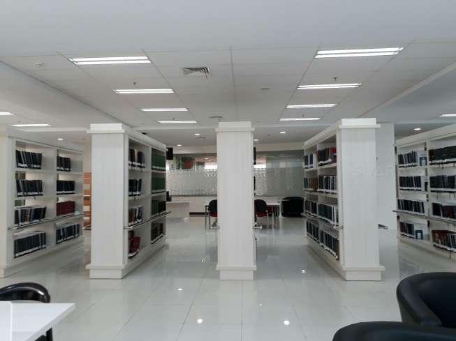 Perpustakaan Nasional RI yang memiliki 24 lantai ini berlokasi di Jalan Medan Merdeka Selatan, Jakarta. (Suara.com/Firsta Nodia)