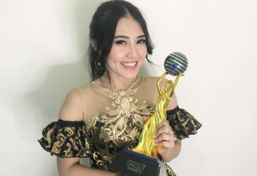 Via Vallen memenangkan Indonesian Dangdut Awards (Instagram)