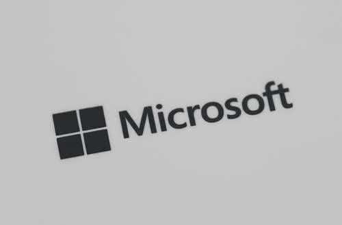 Logo Microsoft. (Shutterstock)