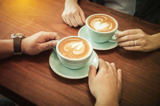 Ilustrasi kopi susu, kopi latte art. (Shutterstock)