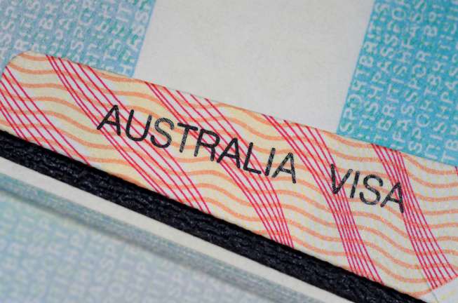 Ilustrasi visa Australia. (Shutterstock)