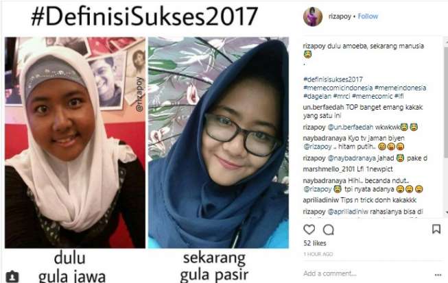 Definisisukses2017. (Instagram)