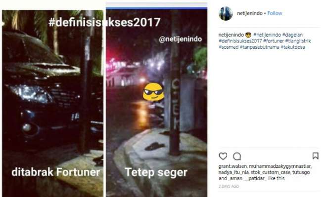 Definisisukses2017. (Instagram)