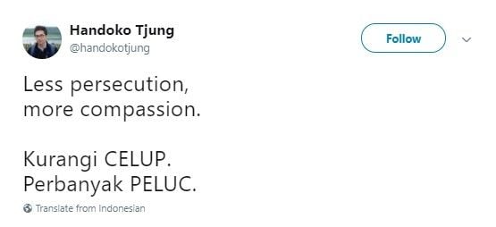 Celup. [Twitter]