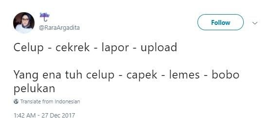 Celup. [Twitter]