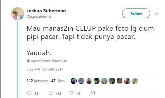 Celup. [Twitter]