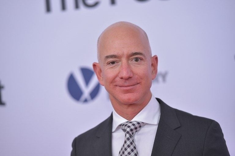 CEO Amazon, Jeff Bezos. [AFF/Mandel Ngan]