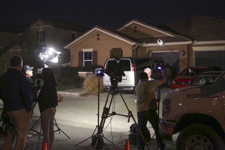 Keluarga Turpin dan rumah mereka di California. (AFP)