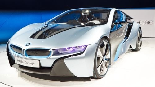 BMW i8 seperti milik Wayne Rooney. (Shutterstock)