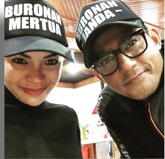 Nikita Mirzani dan pacar baru, Dipo Latief. (Instagram)