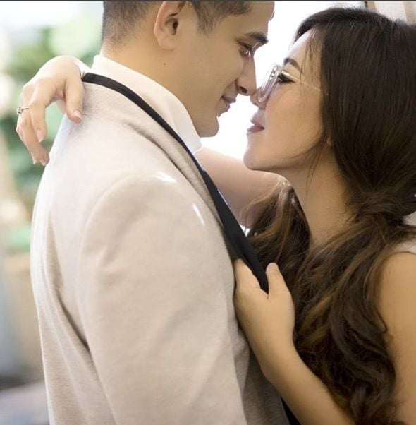 Okan Cornelius dan Lee Sachi. (Instagram)