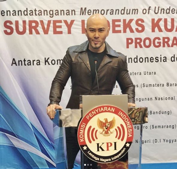 Deddy Corbuzier dalam sebuah acara yang digagas oleh KPI. (Instagram)
