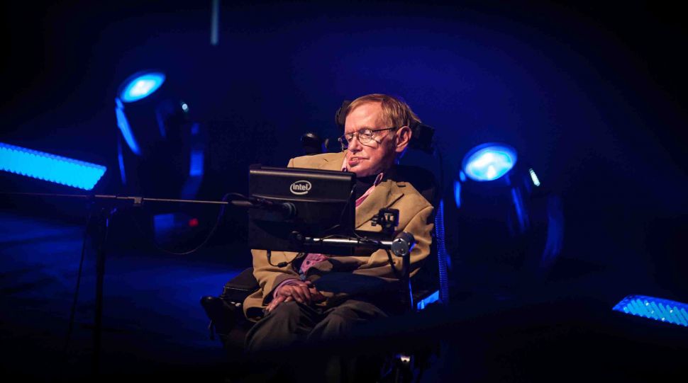 Stephen Hawking di Spanyol (23/9/14).