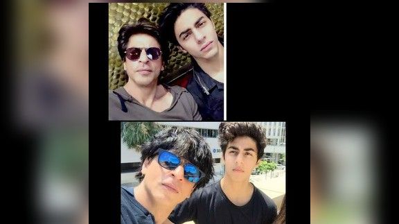 Shahrukh Khan dan Aryan Khan. (Sumber: Instagram)