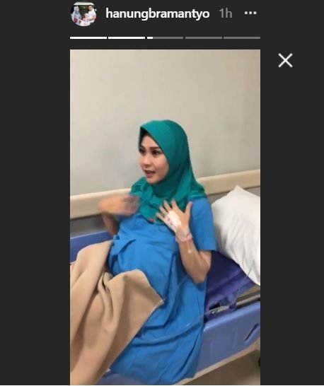 Zaskia Adya Mecca menjelang persalinan (Instagram)