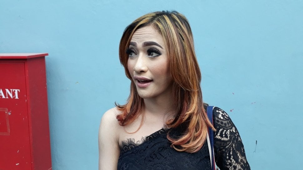 Amel Alvi ditemui ditemui di kawasan Tendean, Jakarta Selatan, Jumat (23/3/2018) [suara.com/Ismail]