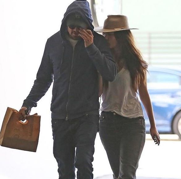 Leonardo DiCaprio dan pacar baru, Camila Morrone. (Instagram)