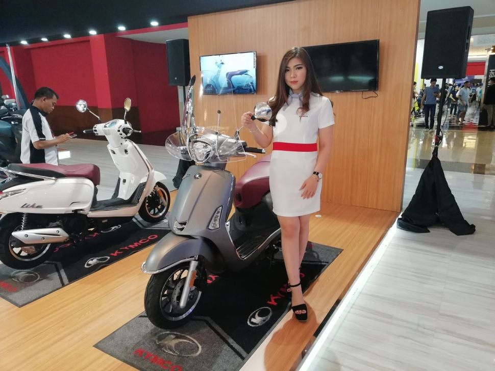 Kymco Like 150. (Aditya Gema Pratomo/Suara.com)