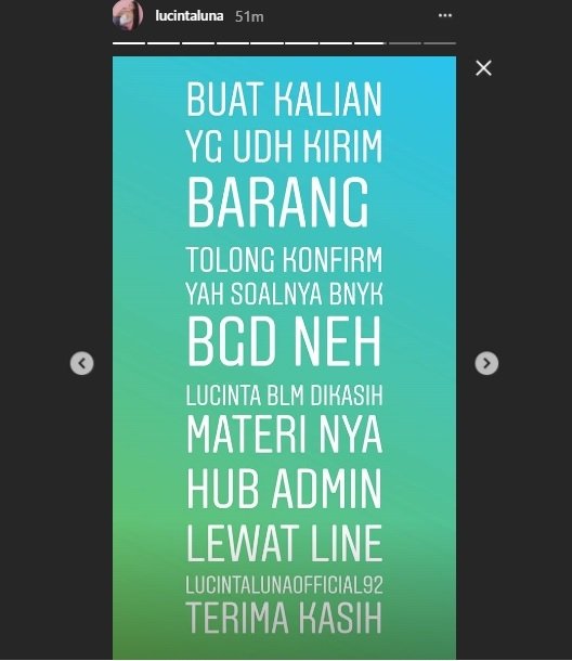 Lucinta Luna ngaku banjir tawaran endorsement. (Instagram)