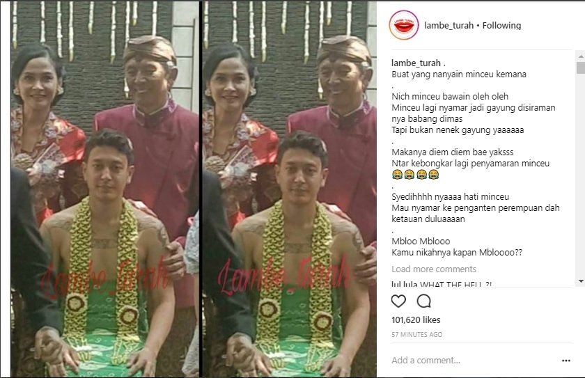 Dimas Anggara lakukan siraman, segera nikah dengan Nadine Chandrawinata? (Instagram)