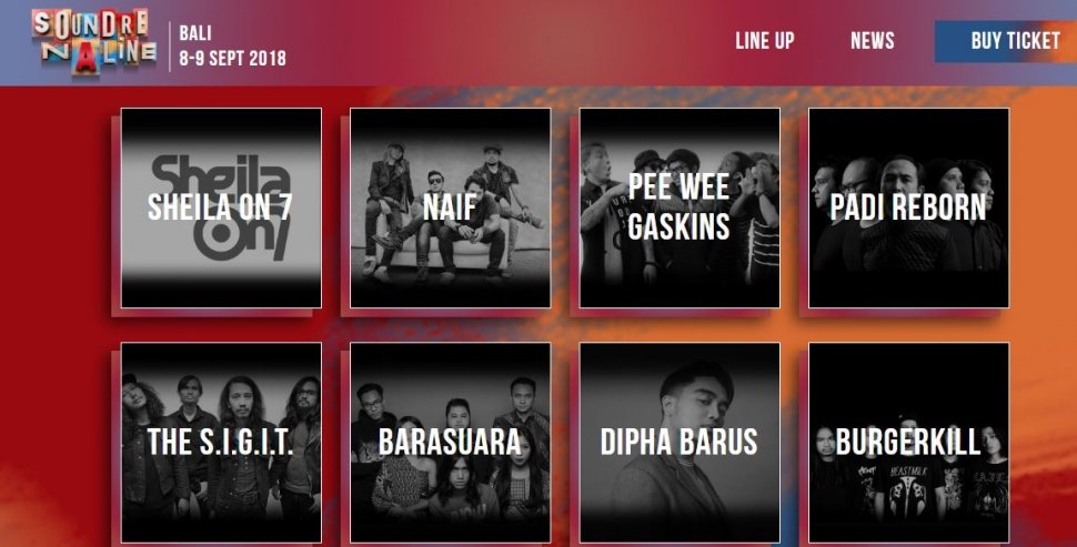 Festival Soundrenaline 2018 kembali digelar (Soundrenaline.co.id) 