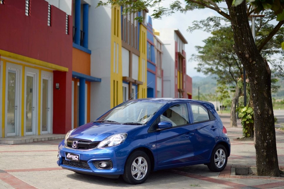 New Honda Brio Satya. [Suara.com/Manuel Jeghesta]