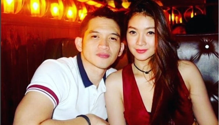 Rezky Aditya dan pacar, Razer Patricia. (Instagram)