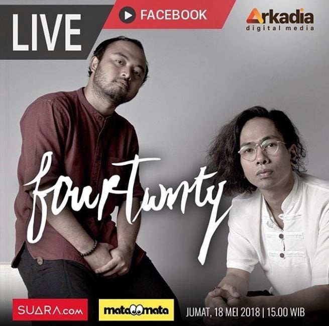 FB live Fourtwnty di Suara.com (Suara.com).