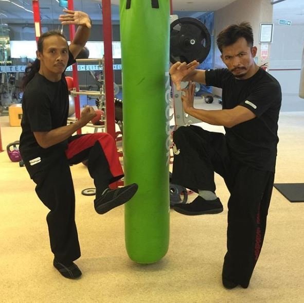 Yayan Ruhian dan Cecep Arif (yayanruhian/instagam).