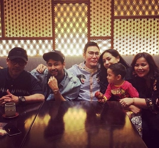 Raffi Ahmad bersama Otis Hahijary. [Instagram]