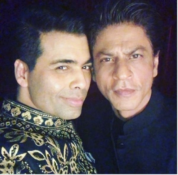 Shahrukh Khan dan Karan Johar. (Instagram)