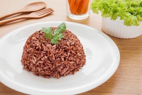 Nasi merah. (Shutterstock)