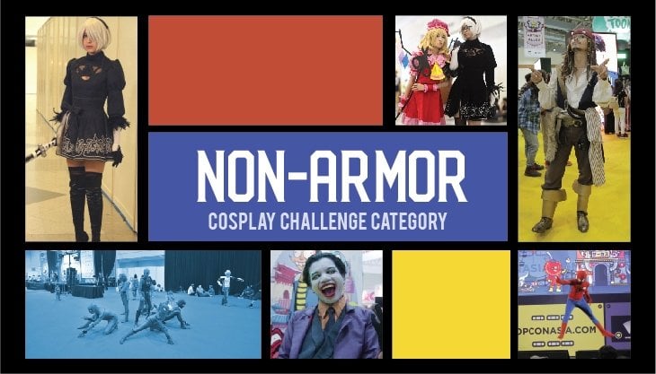 Non-armor cosplay challenge category