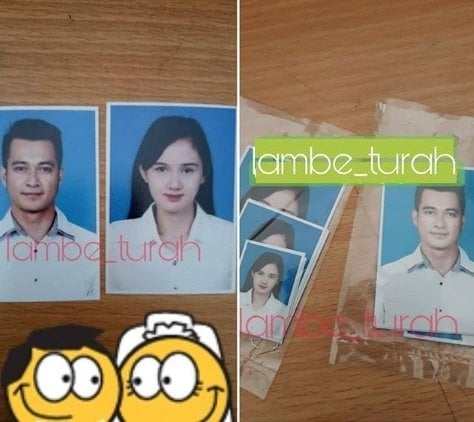 Pas foto Eza Gionino dan kembaran Mulan jameela bocor di akun medsos.